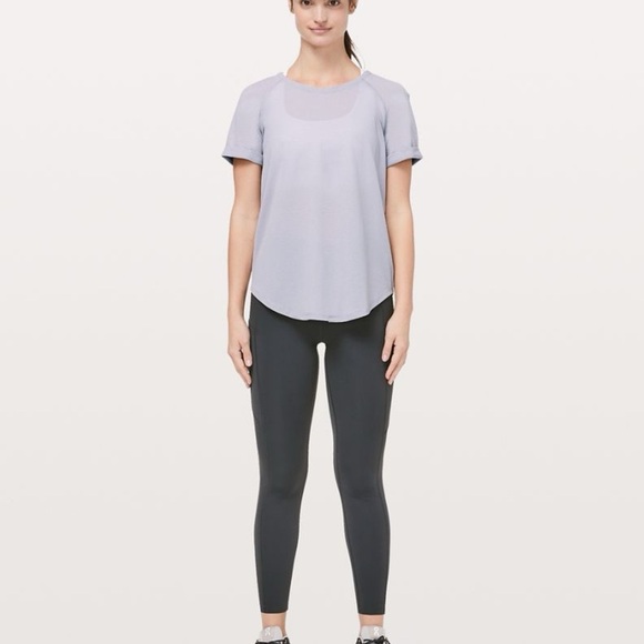 Lululemon Open Up Tie Back Tee - Picture 5 of 12